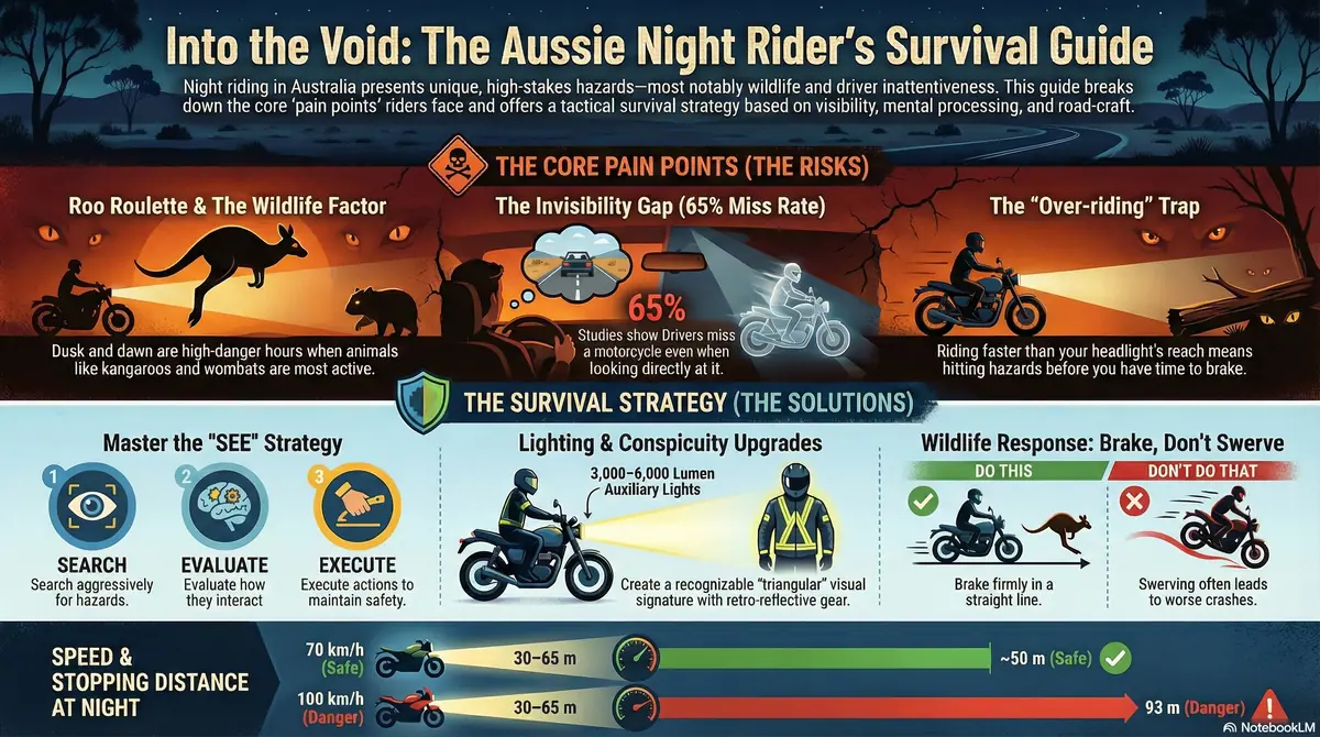 Into the Void: The Australian Night Riding Safety Guide
